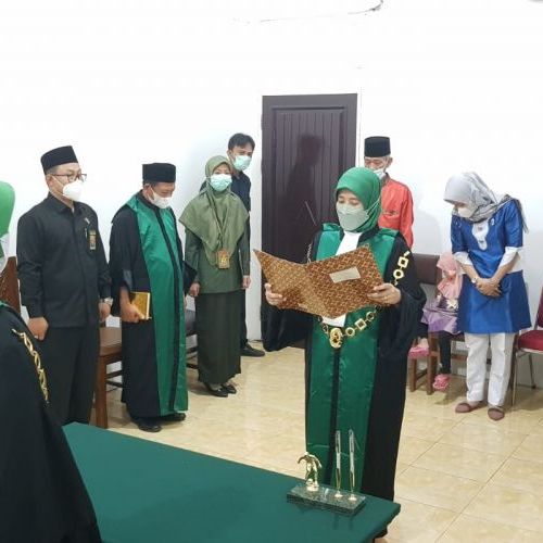 Pelantikan dan Pengambilan Sumpah Jabatan Wakil Ketua Pengadilan Agama Teluk Kuantan
