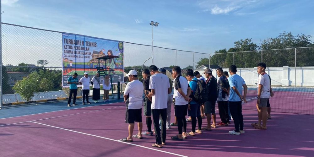 Turnamen Tenis Ketua Pengadilan Agama Teluk Kuantan