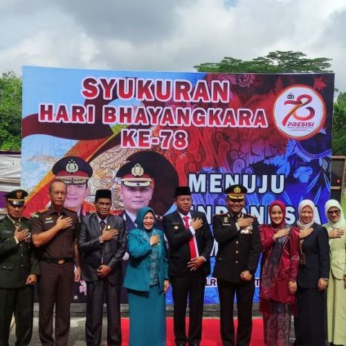 Ketua Menghadiri Syukuran Hari Bhayangkara ke-78