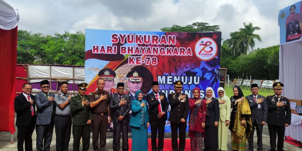 Ketua Menghadiri Syukuran Hari Bhayangkara ke-78