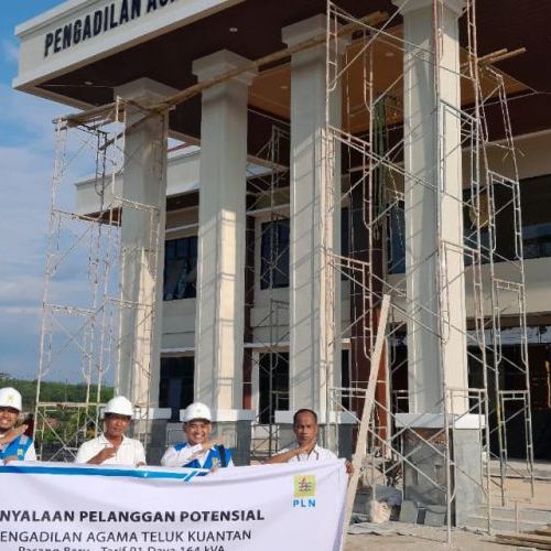 Peresmian Penyalaan Listrik di Gedung Kantor Baru PA Teluk Kuantan