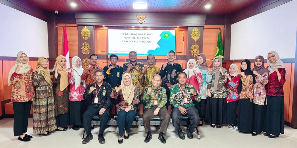 Pembinaan Wakil Ketua PTA Pekanbaru