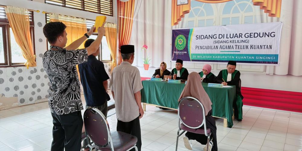 Sidang Keliling di Kec. Kuantan Mudik