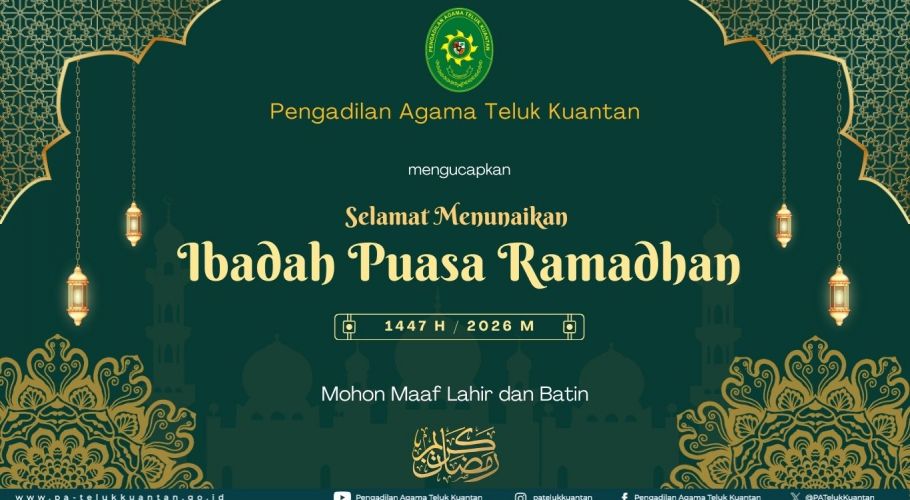 Selamat Menunaikan Ibadah Puasa Ramadhan 