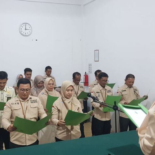 Pembacaan dan Penandatanganan Pakta Integritas Aparatur PA Teluk Kuantan Tahun 2024