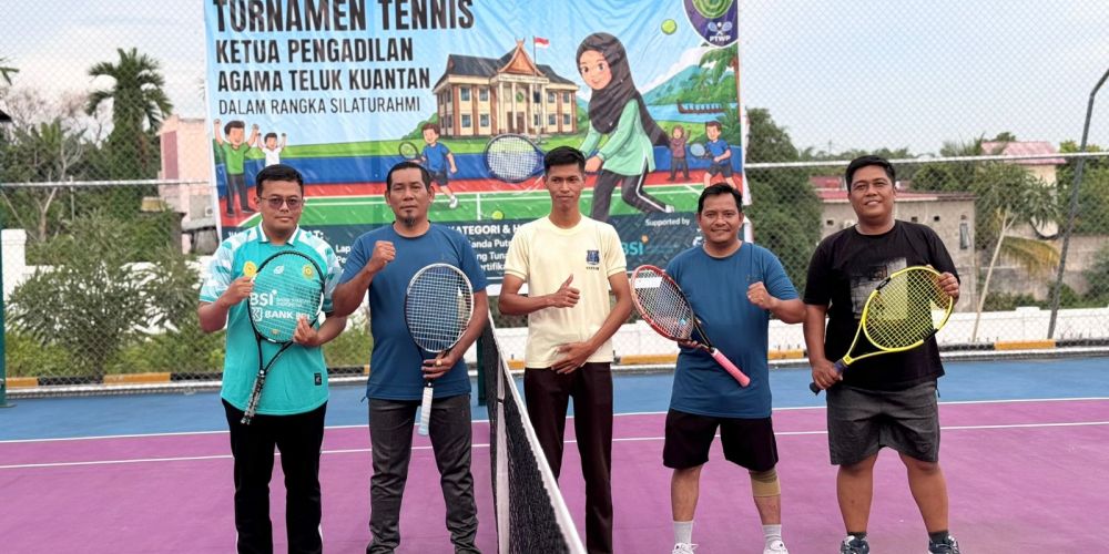 Turnamen Tenis Farewell Wakil Ketua PA Teluk Kuantan 