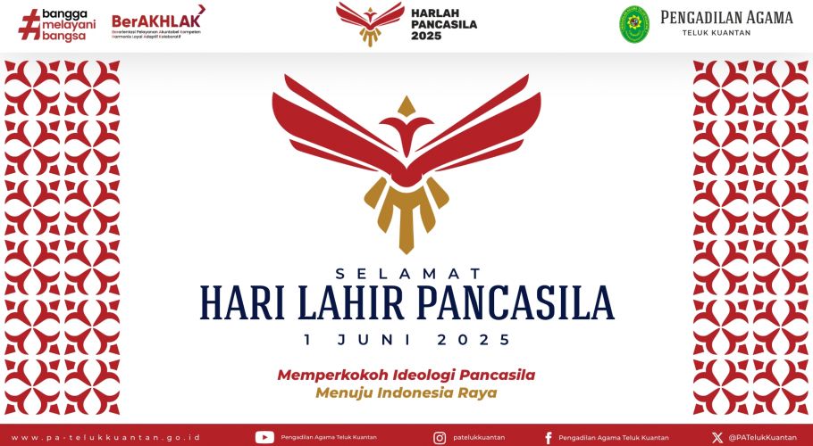 Selamat Hari Lahir Pancasila