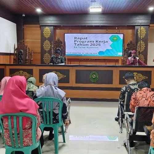 Rapat Penyusunan Program Kerja Tahun 2025 PA Teluk Kuantan