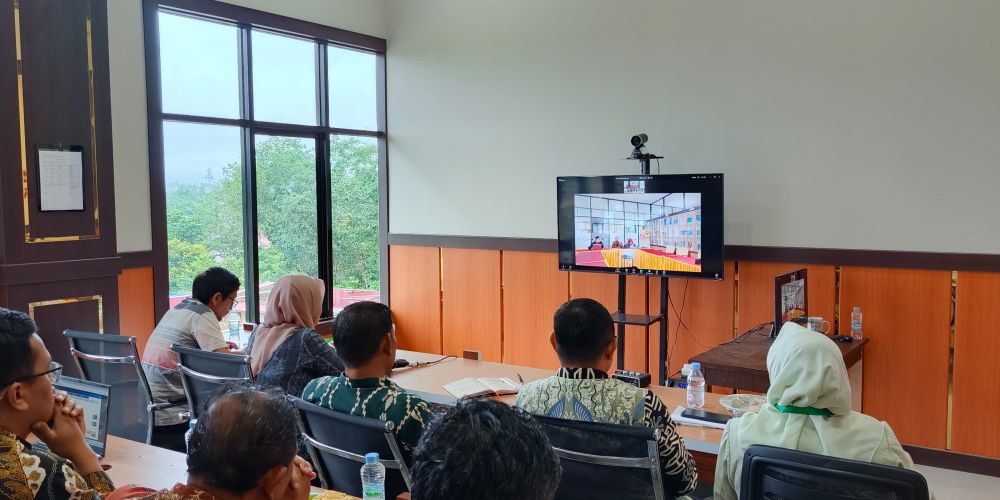 Ekspos Hasil Pembinaan dan Pengawasan Hatibinwasda PTA Pekanbaru di PA Teluk Kuantan