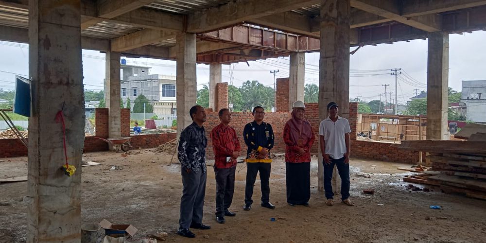 Ketua Tinjau Pembangunan Gedung Kantor PA Teluk Kuantan