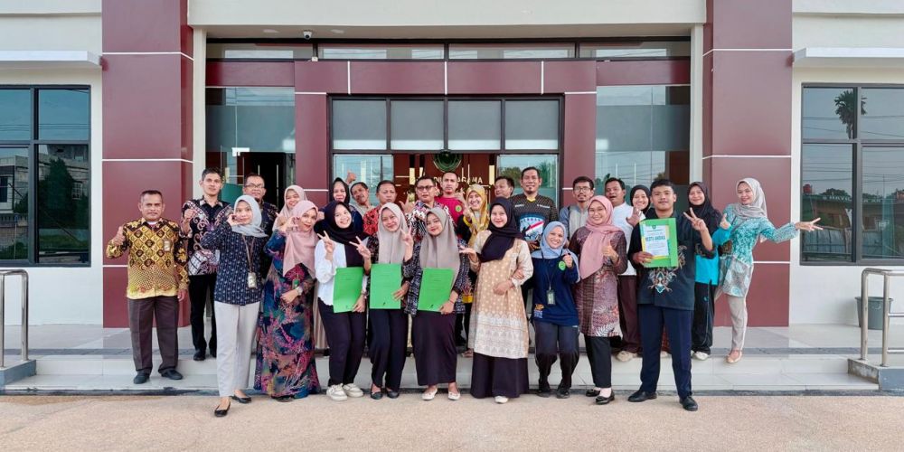 Perpisahan Mahasiswa Magang dan Tenaga Sukarela PA Teluk Kuantan