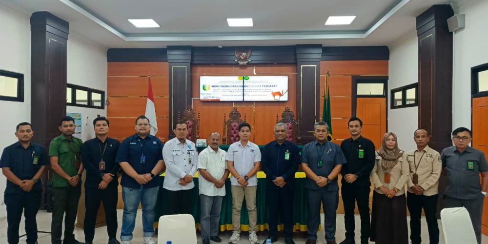 Monev Surat Tercatat Bersama PN Teluk Kuantan dan PT Pos Indonesia