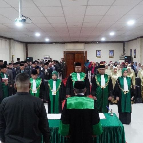 Pelantikan dan Pengambilan Sumpah Jabatan Ketua PA Teluk Kuantan