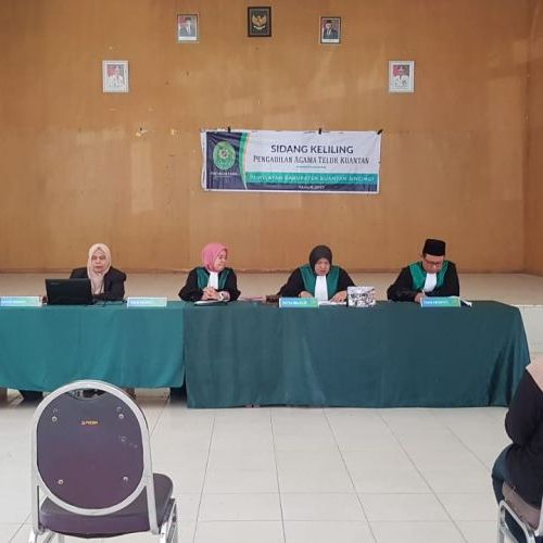 Sidang Keliling PA Teluk Kuantan di Kec. Singingi Hilir