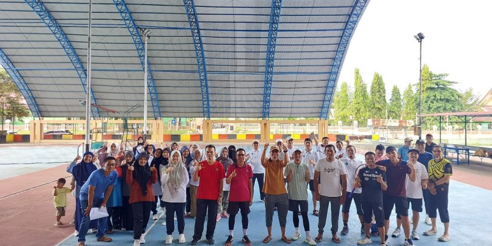 Tenis Persahabatan Bersama PA Sijunjung dan PA Solok