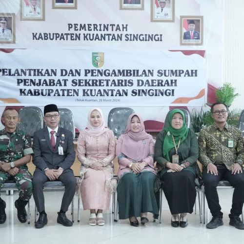Pelantikan Pj. Sekda Kuansing
