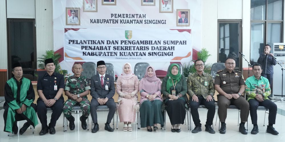 Pelantikan Pj. Sekda Kuansing