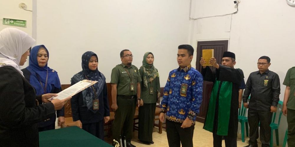 Pengambilan Sumpah PNS Teluk Kuantan