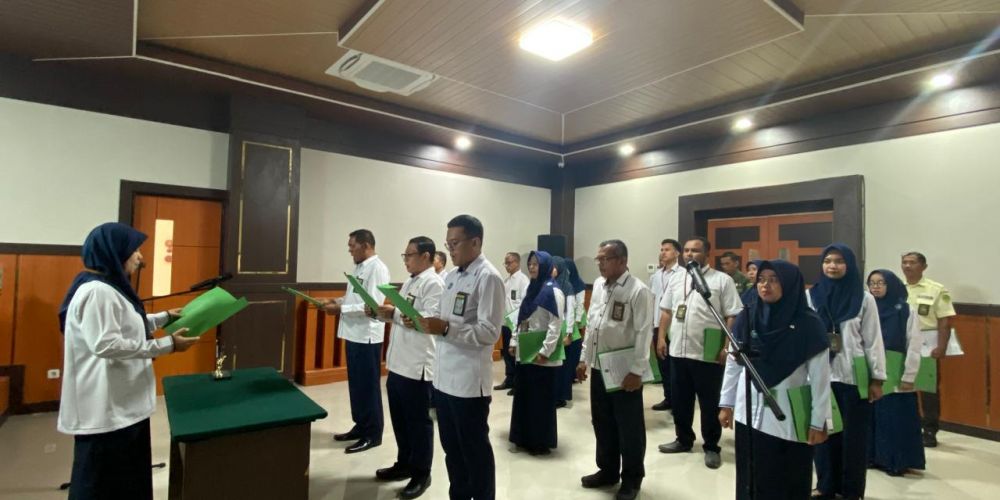 Pembacaan dan Penandatanganan Pakta Integritas Aparatur PA Teluk Kuantan Tahun 2025