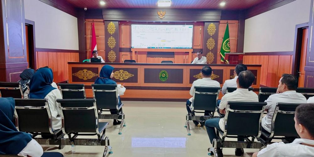 Rapat Efisiensi Anggaran PA Teluk Kuantan