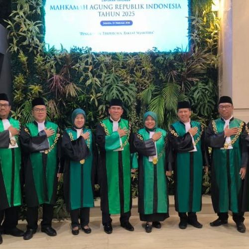 Kegiatan Sidang Istimewa Laporan Tahunan (Laptah) 2025 Mahkamah Agung RI 