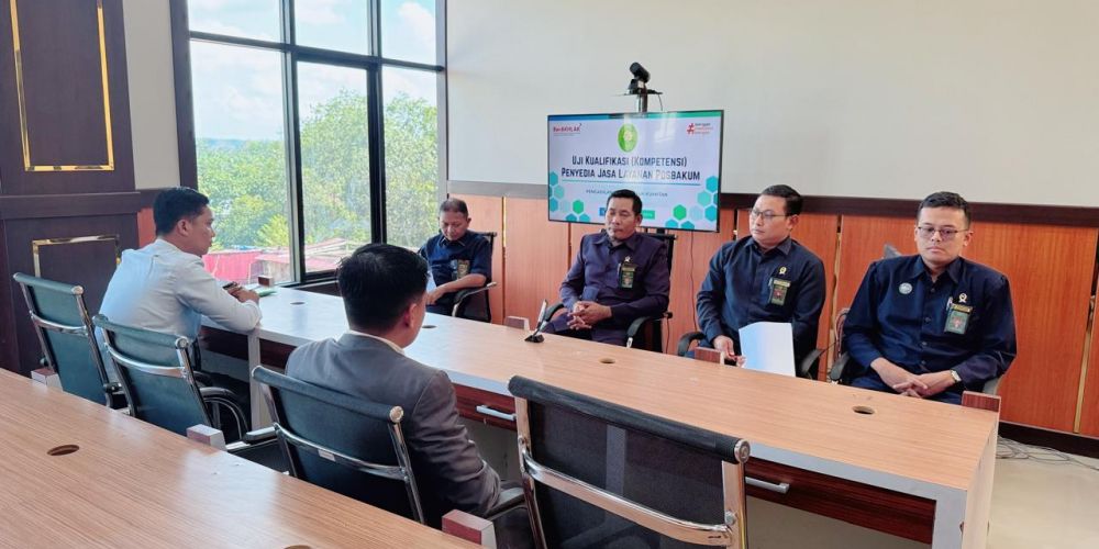 Uji Kualifikasi Penyedia Layanan Posbakum Tahun 2025 PA Teluk Kuantan