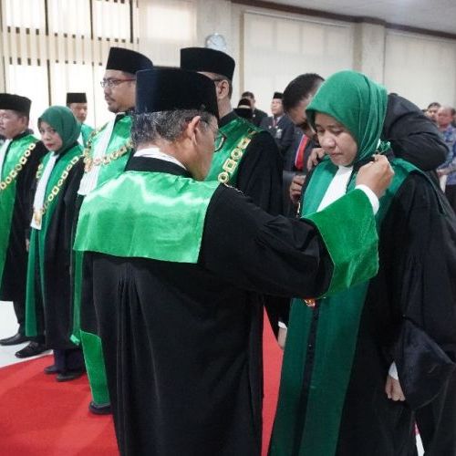 Pelantikan dan Pengambilan Sumpah Jabatan Ketua PA Teluk Kuantan