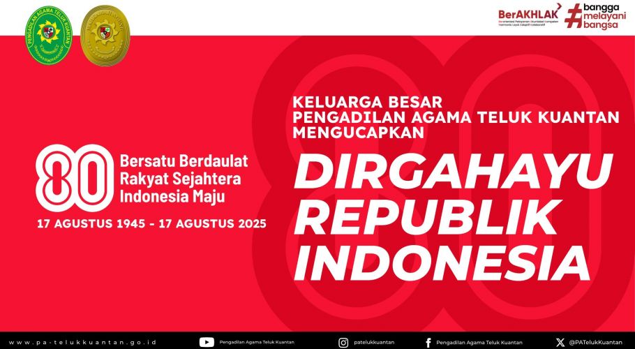 Dirgahayu ke - 80 Tahun Republik Indonesia